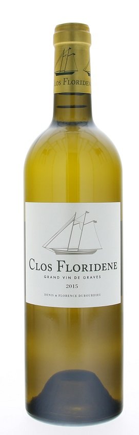 Bordeaux Château Clos Floridene Blanc 0,75L, AOC, r2015, bl, su