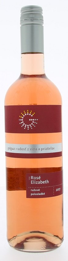 Golguz Cuveé Elizabeth rosé 0,75L, r2017, ak, ruz, plsl, sc