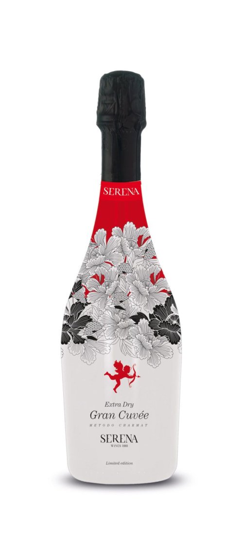 Serena Wines Gran Cuveé Spumante limited edition Saint Valentinx 0,75L, rr.NV, sum, bl, exsu