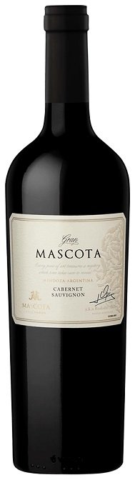 Mascota Vineyards Gran Mascota Cabernet Sauvignon 0,75L, r2022, cr, su