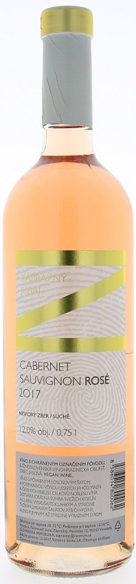 Juraj Zápražný Cabernet Sauvignon Rosé 0,75L, r2017, nz, ruz, su