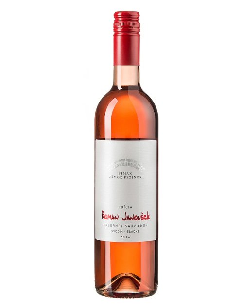 Šimák Zámok Pezinok Edícia Roman Janoušek Cabernet Sauvignon 0,75L, r2016, ak, ruz, sl