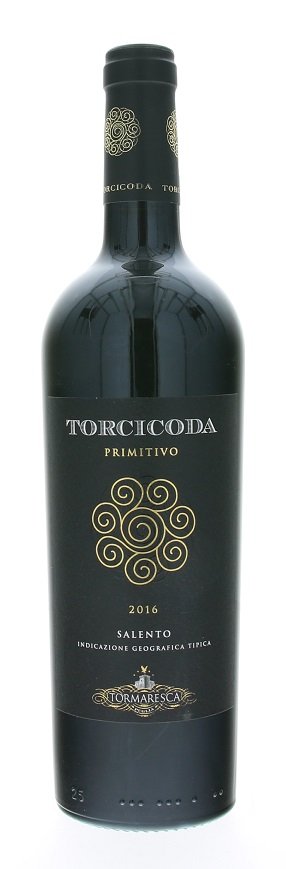 Tormaresca Torcicoda Primitivo Salento 0,75L, IGT, r2016, cr, su