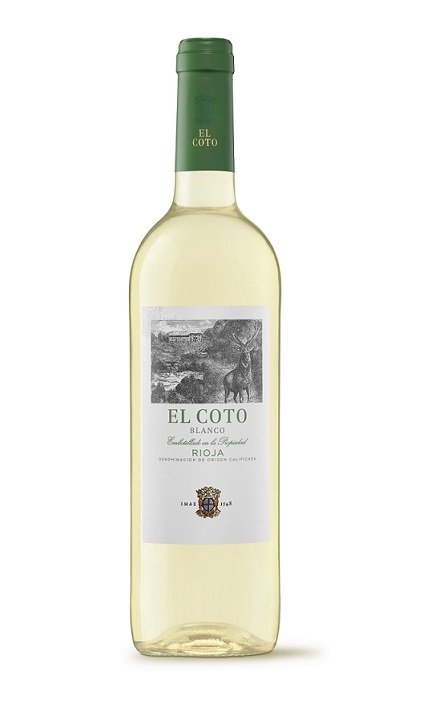 El Coto Blanco 0,75L, DOCa, r2017, bl, su