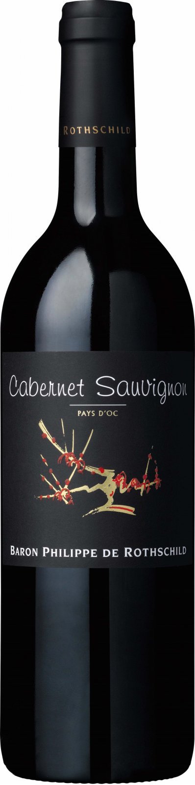 Rothschild Pays d'Oc Varietals Cabernet Sauvignon 0,75L, IGP, r2024, cr, su, sc