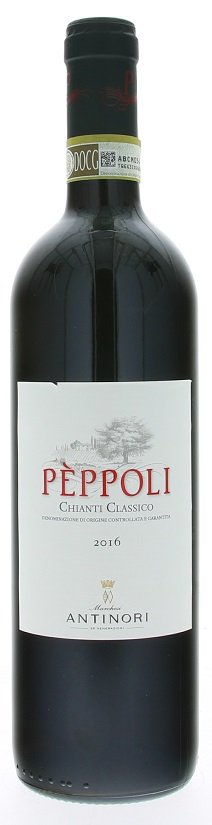 Antinori Péppoli Chianti Classico 0,75L, DOCG, r2016, cr, su