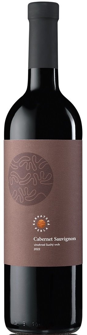 Karpatská Perla Cabernet Sauvignon 0,75L, r2022, vin, cr, su