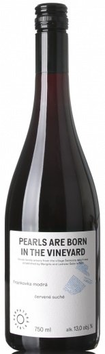 Karpatská Perla "Pearls" Frankovka modrá 0,75L, r2022, vin, cr, su, sc
