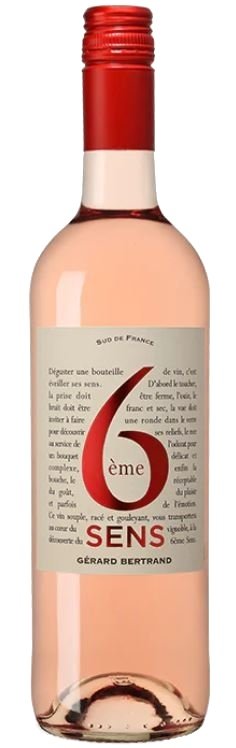 Gérard Bertrand 6éme SENS Rosé BIO 0,75L, IGP, r2024, ruz, su, sc