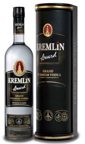 Kremlin Award 40% leather 0,7L, vodka, box