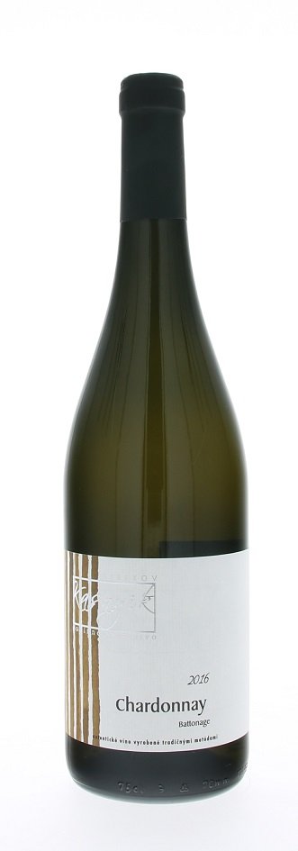 Kasnyik Chardonnay Battonage, Strekov 0,75L, r2016, ak, bl, su