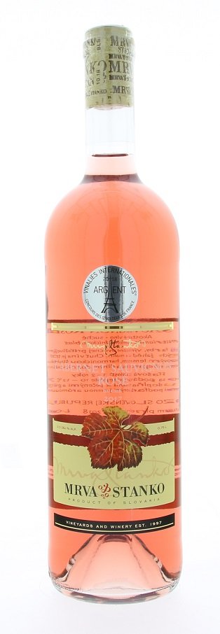 Mrva & Stanko Cabernet Sauvignon rosé, 0,75L, r2017, ak, ruz, su