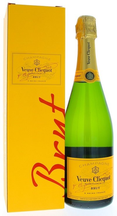 Veuve Clicquot Ponsardin Yellow Label Brut 0,75L, AOC, sam, bl, brut, DB