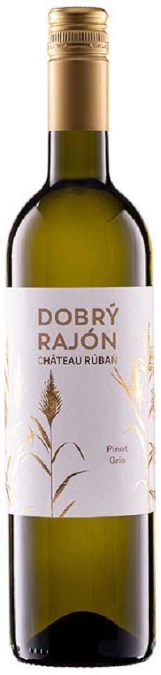 Chateau Rúbaň Dobrý Rajón Pinot Gris 0,75L, r2024, ak, bl, su