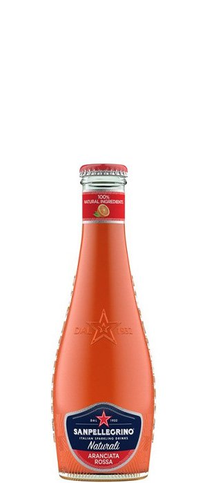 San Pellegrino sýtená min.voda červený pomaranč 0,20l sklo