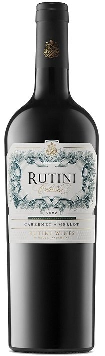 Rutini Colección Cabernet -Merlot 0,75L, r2022, cr, su