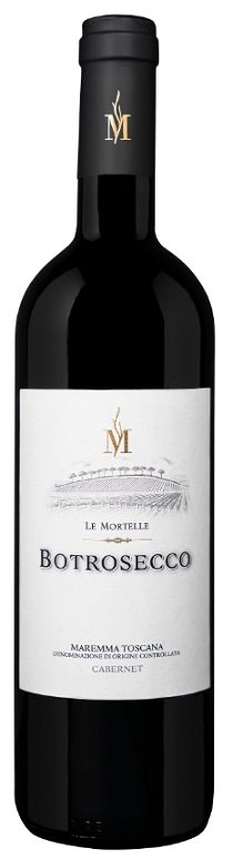 Le Mortelle Botrosecco Maremma Toscana 0,75L, DOC, r2023, cr, su