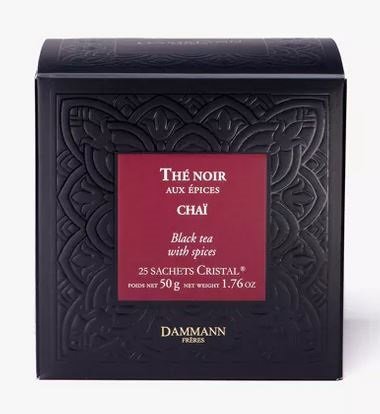 Dammann Fréres Sachets Chai 25 x 2 g, 5109,ciercaj, krsac