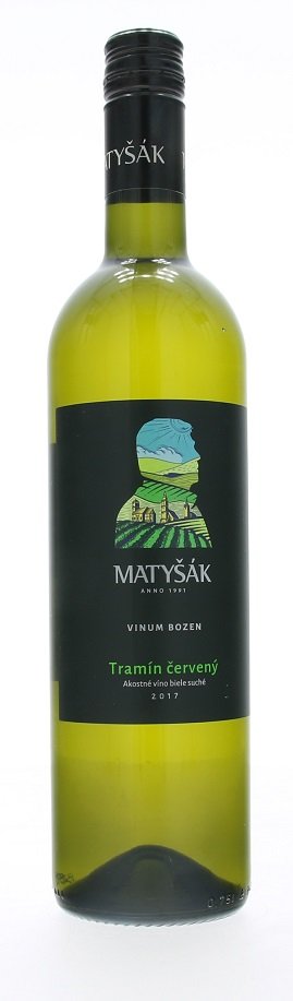 Matyšák Vinum Galéria Bozen Tramín červený 0,75L, r2017, ak, bl, su