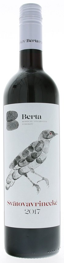 Berta Svätovavrinecké 0,75L, r2017, ak, cr, su