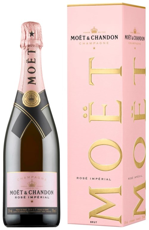 Moët & Chandon Brut Impérial Rosé 0,75L, AOC, sam, ruz, brut, DB