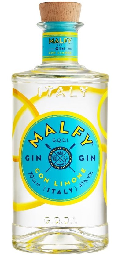 Malfy Gin Con Limone 41% 0,7L, gin