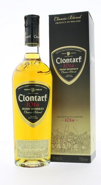 Clontarf 1014 Classic Blend Irish 40% whisky 0,7L, whisky, DB