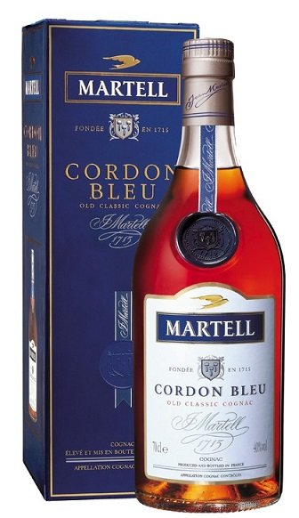 Martell Gordon Bleu 40% 0,7L, cognac, DB