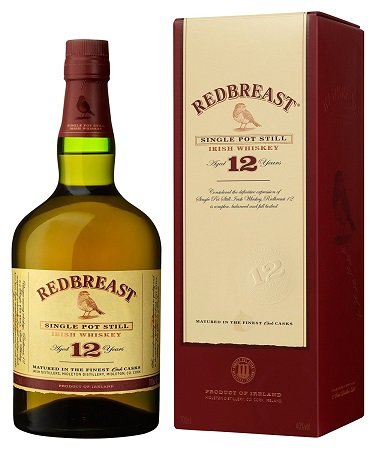 Redbreast Single Pot Still Irish 12YO 40% 0,7L, whisky, DB