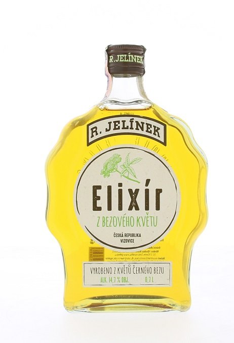 R.Jelínek Elixír z bazového kvetu 14,7% 0,7L, destin