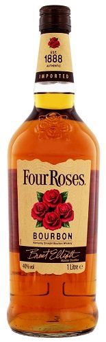 Four Roses Bourbon 40% 1L, whisky