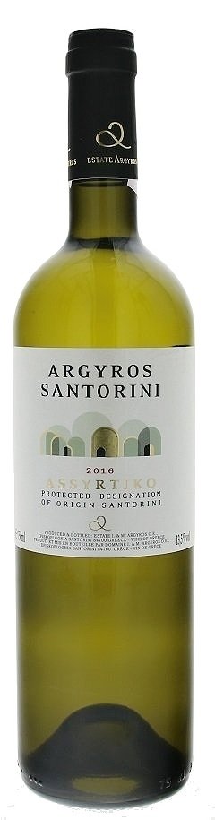 Argyros Santorini Assyrtiko 0,75L, r2016, ak, bl, su