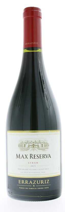 Errazuriz Max Reserva Shiraz 0,75L, r2015, cr, su