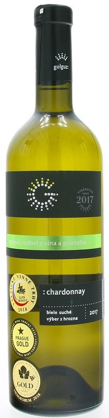 Golguz Chardonnay 0,75L, r2017, vzh, bl, su