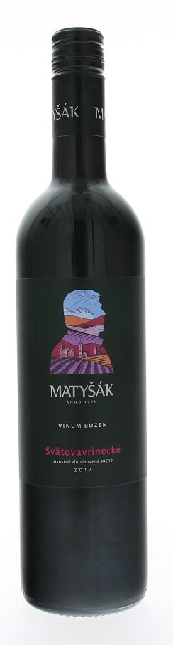 Matyšák Vinum Galéria Bozen Svätovavrinecké 0,75L, r2017, ak, cr, su