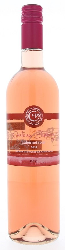 Pavelka Château Zumberg Cabernet Rosé 0,75L, r2018, ak, ruz, su, sc