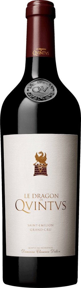 Le Dragon de Quintus Saint-Émilion Bordeaux 0,75L, AOC, Grand Cru, r2015, cr, su