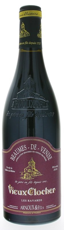 Arnoux & Fils Vieux Clocher, Beaumes de Venise 0,75L, AOC, r2016, cr, su