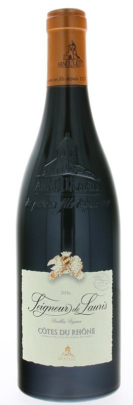 Arnoux & Fils Seigneur de Lauris Côtes Du Rhône 0,75L, AOC, r2016, cr, su