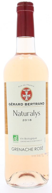 Gérard Bertrand Naturalys Grenache Rose, BIO 0,75L, IGP, r2018, ruz, su