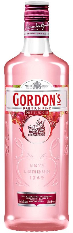 Gordon´s pink Premium gin 37,5% 0,7L, gin