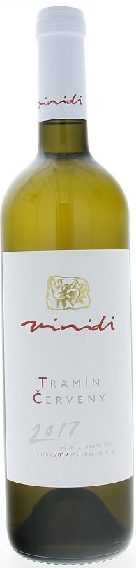 Vinidi Tramín červený 0,75L, r2017, vzh, bl, su