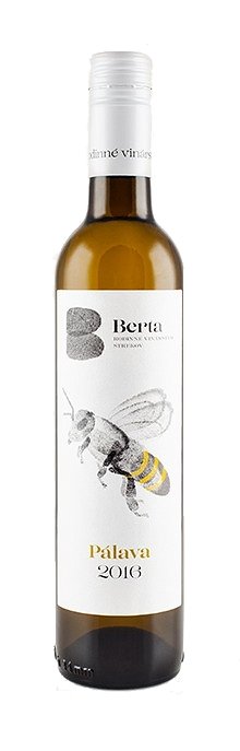 Berta Pálava 0,5L, r2016, ak, bl, sl