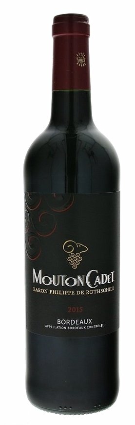 Rothschild Mouton Cadet Rouge 0,75L, AOC, r2015, cr, su