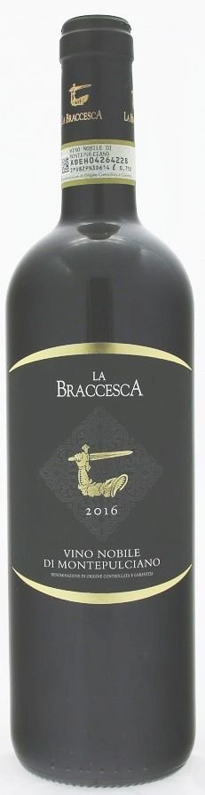 La Braccesca Vino Nobile di Montepulciano 0,75L, DOCG, r2016, cr, su