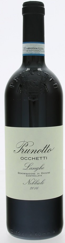 Prunotto Occhetti Nebbiolo Langhe 0,75L, DOC, r2016, cr, su