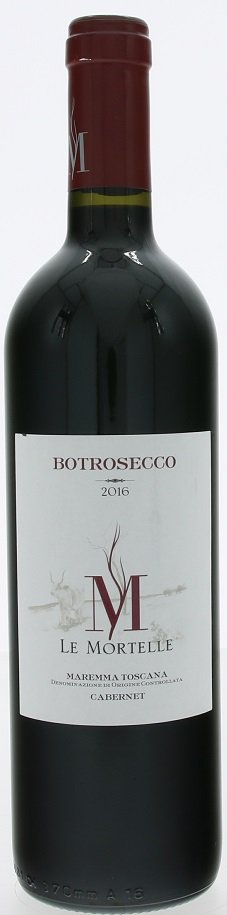 Le Mortelle Botrosecco Maremma Toscana 0,75L, IGT, r2016, cr, su