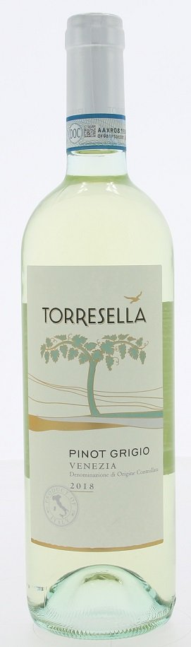 Torresella Pinot Grigio Venezia 0,75L, DOC, r2018, bl, su