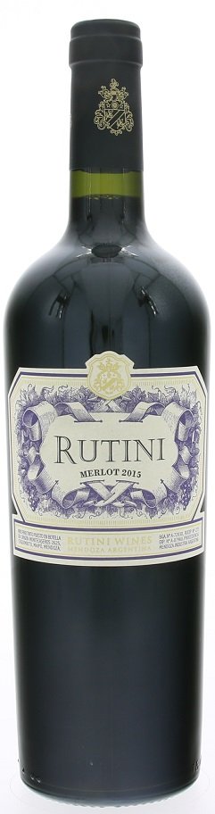 Rutini Colección Merlot 0,75L, r2015, cr, su