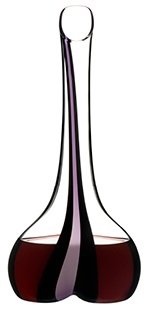 Riedel Decanter karafa na víno Black Tie Smile Stripe Pink 2009/01 S1 1,41L